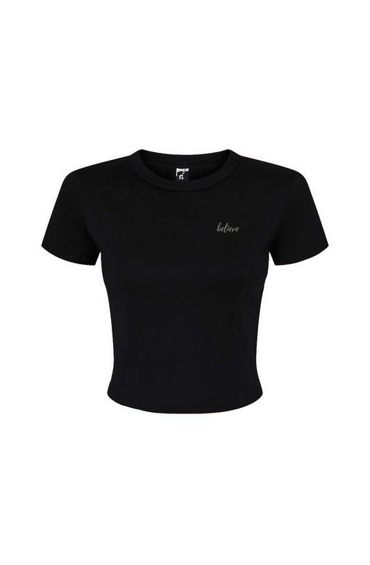 Women's Micro Rib Baby Tee